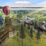 W Sielpi mają powstać baseny termalne i domki na drzewach - Radio Kielce 22.06.2021. Królewiec. Wizualizacje nowego parku rozrywki nad zalewem w Sielpi / Success Parks