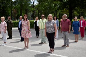 11.06.2021. Kielce. Święto 10. Świętokrzyskiej Brygady Obrony Terytorialnej / ppor. Daniel Woś / ŚBOT