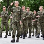 11.06.2021. Kielce. Święto 10. Świętokrzyskiej Brygady Obrony Terytorialnej / ppor. Daniel Woś / ŚBOT