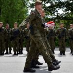 11.06.2021. Kielce. Święto 10. Świętokrzyskiej Brygady Obrony Terytorialnej / ppor. Daniel Woś / ŚBOT