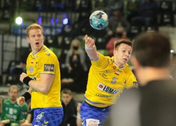 18.02.2021. Kielce. Liga Mistrzów. Mecz Łomża Vive Kielce - Elverum Handball / Wiktor Taszłow / Radio Kielce