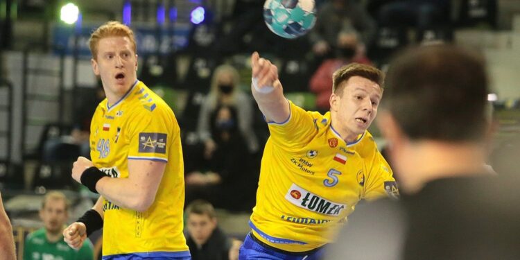 18.02.2021. Kielce. Liga Mistrzów. Mecz Łomża Vive Kielce - Elverum Handball / Wiktor Taszłow / Radio Kielce