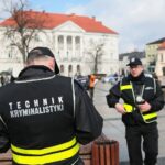 07.04.2021. Kielce. Zdjęcia do spektaklu teatru telewizji zatytułowanego „Zakładnicy” / Wiktor Taszłow / Radio Kielce