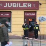 07.04.2021. Kielce. Zdjęcia do spektaklu teatru telewizji zatytułowanego „Zakładnicy” / Wiktor Taszłow / Radio Kielce