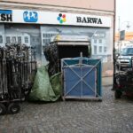 07.04.2021. Kielce. Zdjęcia do spektaklu teatru telewizji zatytułowanego „Zakładnicy” / Wiktor Taszłow / Radio Kielce