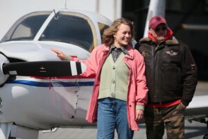 09.04.2021. Masłów. Zdjęcia do spektaklu Telewizji Polskiej „Zakładnicy” / Wiktor Taszłow / Radio Kielce