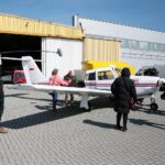 09.04.2021. Masłów. Zdjęcia do spektaklu Telewizji Polskiej „Zakładnicy” / Wiktor Taszłow / Radio Kielce