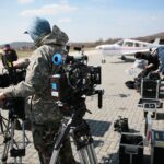 09.04.2021. Masłów. Zdjęcia do spektaklu Telewizji Polskiej „Zakładnicy” / Wiktor Taszłow / Radio Kielce