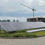 15.07.2021. Kielce. Oficjalne otwarcie farmy fotowoltaicznej przy Wojewódzkim Funduszu Ochrony Środowiska i Gospodarki Wodnej / Paulina Michta / Radio Kielce