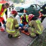 28.07.2021. Kielce. Ćwiczenia służb ratunkowych przy ul. Grunwaldzkiej / Wiktor Taszłow / Radio Kielce