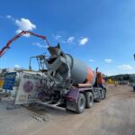 30.07.2021. Kielce. Odbudowa Lidla przy ul. Piekoszowskiej / Wiktor Taszłow / Radio Kielce