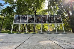 30.07.2021. Kielce. Wystawa „Powstanie Warszawskie 1944. Bitwa o Polskę” / Wiktor Taszłow / Radio Kielce