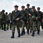 14.07.2021. Nowa Dęba. Szkolenie żołnierzy OT na poligonie / ppor. Daniel Woś / ŚBOT