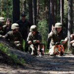 14.07.2021. Nowa Dęba. Szkolenie żołnierzy OT na poligonie / ppor. Daniel Woś / ŚBOT