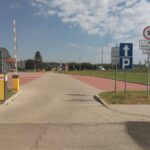 30.07.2021. Sandomierz. Parking przy ulicy Browarnej / Grażyna Szlęzak-Wójcik / Radio Kielce