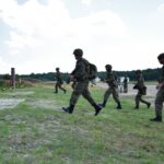 14.07.2021. Nowa Dęba. Szkolenie żołnierzy OT na poligonie / ppor. Daniel Woś / ŚBOT