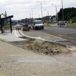 20.07.2021. Kielce. Przebudowa ulicy Witosa / Anna Kwapisz / Radio Kielce