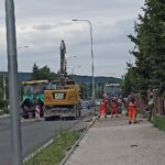 20.07.2021. Kielce. Przebudowa ulicy Witosa / Anna Kwapisz / Radio Kielce