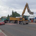 20.07.2021. Kielce. Przebudowa ulicy Witosa / Anna Kwapisz / Radio Kielce