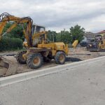 20.07.2021. Kielce. Przebudowa ulicy Witosa / Anna Kwapisz / Radio Kielce