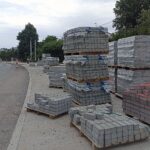 20.07.2021. Kielce. Przebudowa ulicy Witosa / Anna Kwapisz / Radio Kielce