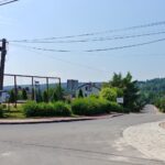 13.07.2021. Kaniów. Nowy odcinek drogi łączący DW nr 75 z zalewem / Marcin Marszałek / Radio Kielce