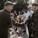 18.07.2021. Sandomierz. Przysięga żołnierzy ze 101 batalionu Świętokrzyskiej Brygady Obrony Terytorialnej / Jacek Szydlowski / DWOT