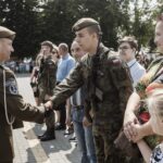 18.07.2021. Sandomierz. Przysięga żołnierzy ze 101 batalionu Świętokrzyskiej Brygady Obrony Terytorialnej / Jacek Szydlowski / DWOT