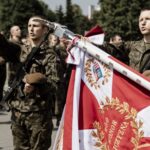 Sandomierz. Przysięga żołnierzy ze 101 batalionu Świętokrzyskiej Brygady Obrony Terytorialnej / Fot. Jacek Szydłowski - DWOT