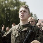 18.07.2021. Sandomierz. Przysięga żołnierzy ze 101 batalionu Świętokrzyskiej Brygady Obrony Terytorialnej / Jacek Szydlowski / DWOT