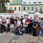 27.07.2021. Kielce. Otwarcie wystawy z okazji 75-lecia Klubu Sportowego Tęcza Społem / Maciej Makuła / Radio Kielce