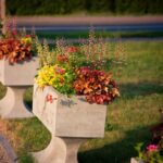 17.07.2021. Końskie. Nasadzenia kwiatów / Aleksandra Wilk