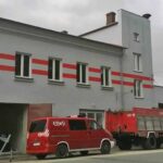 Ruda Maleniecka. Budynek remizy / Magdalena Galas-Klusek / Radio Kielce