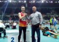 Żegań. Adam Masaczyński (z lewej) zdobył brązowy medal 90. Mistrzostw Polski w Biegach Przełajowych w Żaganiu / facebook / KKL Kielce