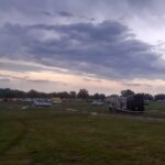 11.07.2021. Opatowiec. Teren gdzie odbył się championat koni po burzy / Patrycja Bartnik