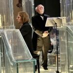 08.07.2021. Chmielnik. 27. Międzynarodowy Festiwal Muzyczny im. Krystyny Jamroz. Na zdjęciu (od lewej): Michał Rot - pianista i kantor Baruh Finkelshtein ben Yankel / Dorota Klusek / Radio Kielce