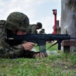 14.07.2021. Nowa Dęba. Szkolenie żołnierzy OT na poligonie / ppor. Daniel Woś / ŚBOT