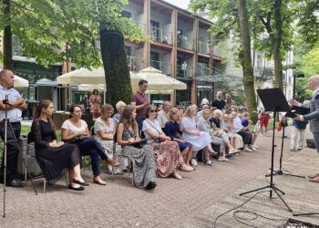 10.07.2021. 27. Międzynarodowy Festiwal Muzyczny im. Krystyny Jamroz w Busku-Zdroju. Koncert uczniów i absolwentów szkół muzycznych w Busku Zdroju i w Kielcach / Dorota Klusek / Radio Kielce