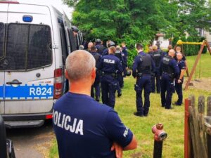 Policyjna obława na Jacka Jaworskiego / śląska policja