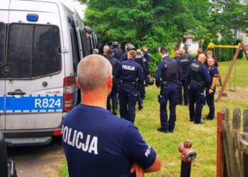 Policyjna obława na Jacka Jaworskiego / śląska policja