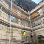 27.07.2021. Kurozwęki. Remont pałacu / Michał Popiel