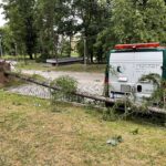 09.07.2021. Kielce Efekty wietrznej nawałnicy / Wiktor Taszłow / Radio Kielce