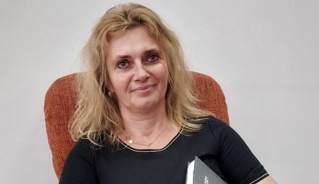 Barbara Majewska - dyrektor II Liceum Ogólnokształcącego  w Sandomierzu / Grażyna Szlęzak-Wójcik / Radio Kielce