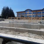 07.07.2021. Kazimierza Wielka. Basen. Prace budowlane / Marta Gajda / Radio Kielce