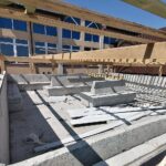 07.07.2021. Kazimierza Wielka. Basen. Prace budowlane / Marta Gajda / Radio Kielce