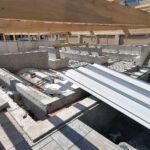 07.07.2021. Kazimierza Wielka. Basen. Prace budowlane / Marta Gajda / Radio Kielce