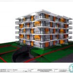 15.07.2021. Pińczów. Wizualizacja nowego bloku mieszkalnego / BIP. Miasto i Gmina Pińczów