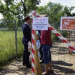 05.07.2021. Kielce. Ulica Świerczyńska. Konferencja posła Krzysztofa Bosaka / Anna Kwapisz / Radio Kielce