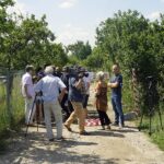 05.07.2021. Kielce. Ulica Świerczyńska. Konferencja posła Krzysztofa Bosaka / Anna Kwapisz / Radio Kielce