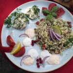 26.07.2021. Letnia kuchnia Radia Kielce. Wegański poniedziałek / Anna Kwapisz / Radio Kielce